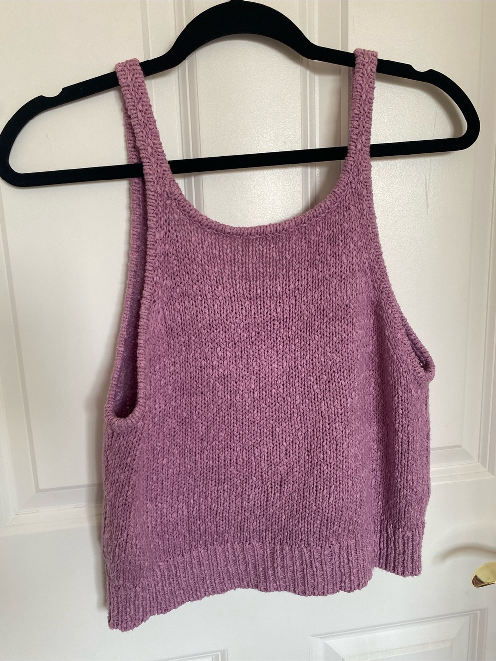 Splendid Lavender Knit Tank Size S - Picture 3 of 3